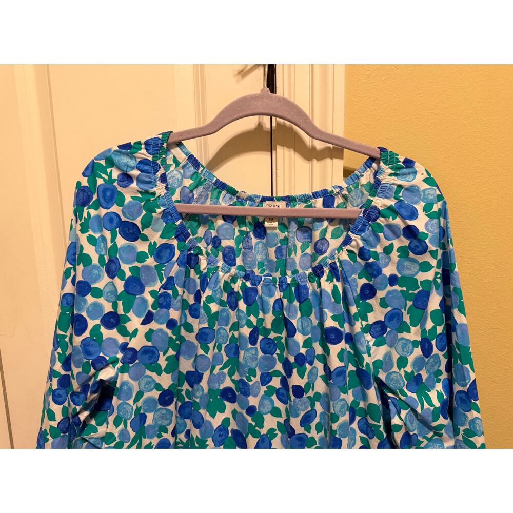 J. Crew Women’s Plus Size Blueberry Scoop Neck Dress Sz 18 - Picture 9 of 12